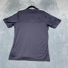 Adidas Sportswear Soccer Jersey Mens Medium Navy Blue Logo Short Sleeve Summer