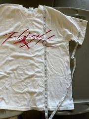 Air Jordan Flight T-shirt Used Large Red Foil Vintage
