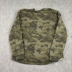 Lee Henley Shirt Mens Large Camo Fleece Lined Waffle Knit Long Sleeve Pullover