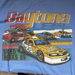 Vintage California Beach Co. Shirt Mens XLarge Daytona NASCAR Speedweeks 89 Tee