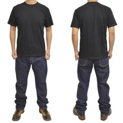 WHITESVILLE T-SHIRT WV73544 2-PACK Black Toyo Enterprise NEW