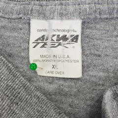 VTG Official Reflective Army Logo Shirt Mens XL Gray Long Sleeve USA AKWA Tek