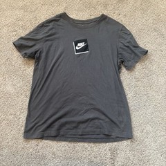 Nike Air Men’s Athletic T-Shirt Size M Blocked Logo Gym Graphic