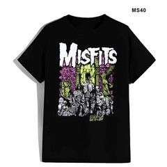Vintage Misfits Earth Punk Rock Unisex S-5XL Shirt AA51