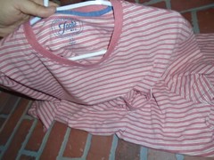 JACHS MENS STRIPED STYLE POCKET TEE TSHIRT SIZE XLARGE