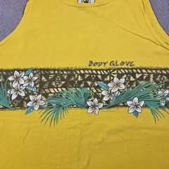 Vintage Body Glove Tank Top Beach Wear Surf Skate Mens XL Made in USA