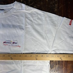 Austrian Open T Shirt Kitzbuhel Austria Size L 100% Cotton SOL’S Regent Size Leg