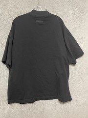 Fear of God Essentials Shirt Mens Small Black Logo Oversized Boxy Crew Tee