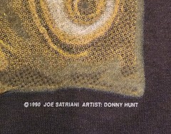 1990 Joe Satriani Flying In A Blue Dream Concert T-Shirt L Nice Cond As Pictured
