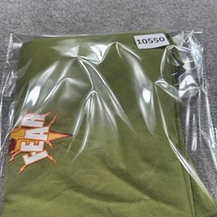 Disney Store The Incredibles Fear T Shirt Adult Size Large Green Short Sleeve
