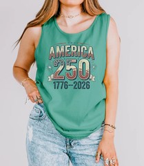 America Patriotic Comfort Tank Top