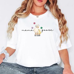 Mama Goose Shirt, New Mom Gift, Pregnancy Announcement Tee