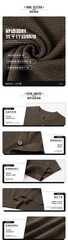 Henry Collar Short-Sleeved Knitted Sweater Men Breathable Summer Fashion