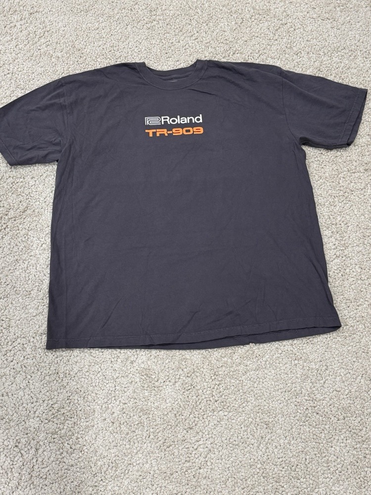 NEW AUTHENTIC Roland Lifestyle TR-909 Music Official Merchandise Shirt 2XL XXL