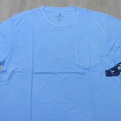 JOHNNIE-O Mens L LARGE DALE 2.0 T SHIRT MALIBLU BLUE SHORT SLEEVE GOLF TEE