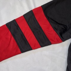 Maxi Milian Chicago Bulls Hockey Sports Mens Jersey Blk/Red Size M Long Sleeve