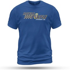 NEW Royal Purple Synthetic Oil Logo Cotton T-Shirt Size S-5XL