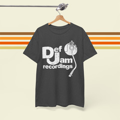 Def Jam Records Vintage 80’s Vinyl Record Label Premium Unisex T-Shirt