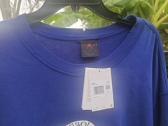 Men’s Size 3XL Nike Jordan Rare Air Distressed Shirt Deep Royal Blue IB3130-485