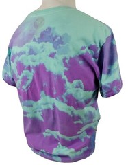 NASA (L) Sky Logo Space Aeronautics Men’s T-Shirt Large Poly Cotton Blend