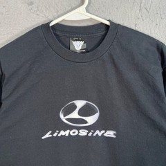 Limousine Skateboards Black Long Sleeve Graphic T Shirt Size Medium