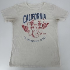 California Skater T-Shirt – Skeletons Skateboarding – Mens Small Tee