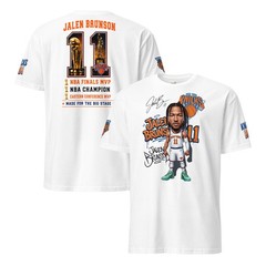NEW NY Knicks Jalen Brunson NBA FINALS MVP Knicks Win T-Shirt HOT SUMMER CHAMPS