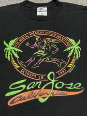 VTG 1997 17th Annual American Vacuum Society Run SCIENCE San Jose CA Black Shirt