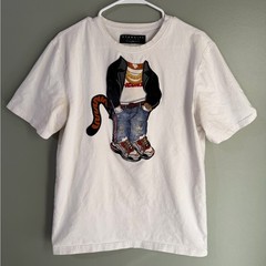 Eternity BC/AD graphic cotton short sleeve tshirt size large