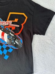 Rae Sremmurd SR3MM Racing Style Graphic T-Shirt, Black, Ripped, Small Hole, Med