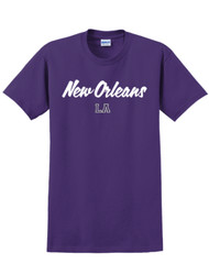 New Orleans, Louisiana State T-Shirt Short Sleeve Graphic Tee Unisex apparel