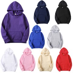 US Men’s Drawstring Hooded Sweatshirt Long Sleeve Hoodies With Pocket Streetwear