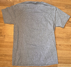 Harry Potter Gray Emblem Short Sleeve T-Shirt – Size Medium