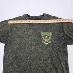7.62 Design Men’s US Army Shirt Size Large Green Acid Wash Limited Edition Tee