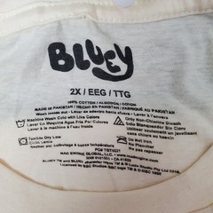 Bluey Bingo Dancing Funny Family Beige Graphic T-Shirt Brand Size 2X NWT