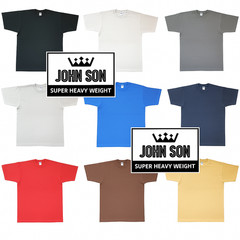 Plain Tall T-shirts BULK Round Neck[JOHN SON]Super Heavy Weight[ L~7XL] Big Size