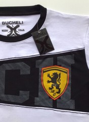 Men’s Bucheli Cotton T Shirt,Italian Style,Slim Fit,Stretch S to XL…A24.A