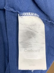 Carhartt Mens Size 2XL Blue Cotton Workwear Pocket T-Shirt K87 Stained