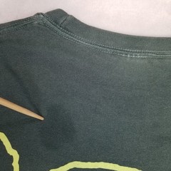 Comfort Colors Men’s Green Skull Pocket Graphic Shirt Size Large Classic Casual