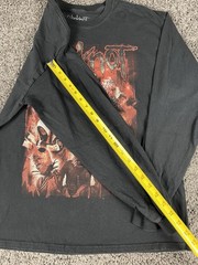 Slipknot 2019 Tour Band Long Sleeve T Shirt Nero Forte Resist The Chains Mens LG