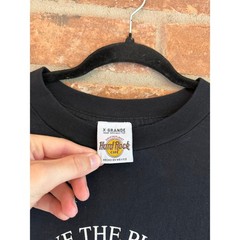 Vintage Hard Rock Cafe Tijuana Mexico Save The Planet T Shirt XL Black