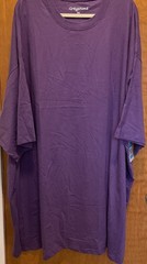 Grey stone Big And Tall Tee Style 101 Purple 8X NWT