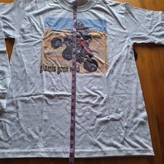 Glamis Gone Wild M Gilden Ultra Cotton ATV Long Sleeve Shirt White Sand Dunes