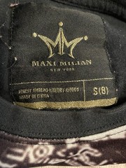 VTG Maxi Milian NY Tupac Shirt Size Small (8) Distressed Graphic Print Rap