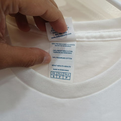 Lot of 5 Delta Pro Weight T-Shirts Mens Small S Half White Cream Blank Bulk Lot