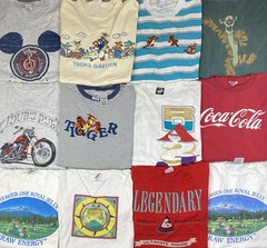 Vintage Graphic shirts Promo Funny Cartoons Sport Destinations Lot Of 20 Mix Szs