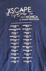 Xscape T Shirt R&B T Shirt Hip Hop T Shirt Mens Medium Concert T Shirt