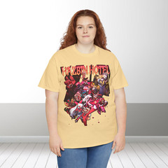Hazbin Hotel Character Print Poster Style T-Shirt Unisex Gildan Cotton Tee