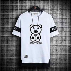 Camiseta De Manga Corta Para Hombre Ropa De Calle Moda Hip Hop Verano Deportivo
