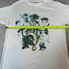 Vintage Jethro Tull 1988 Tour 20 Years T-Shirt White Graphic Band Tee Mens Large